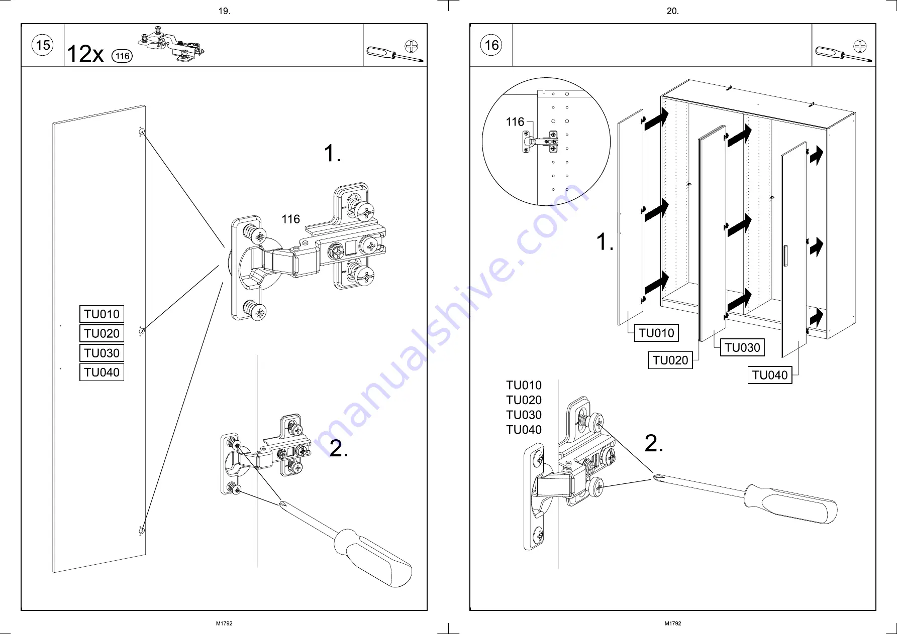 Rauch M1792 Assembly Instructions Manual Download Page 12