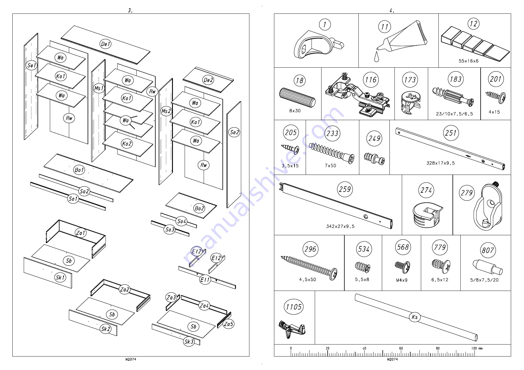 Rauch M2074 Assembly Instructions Manual Download Page 4