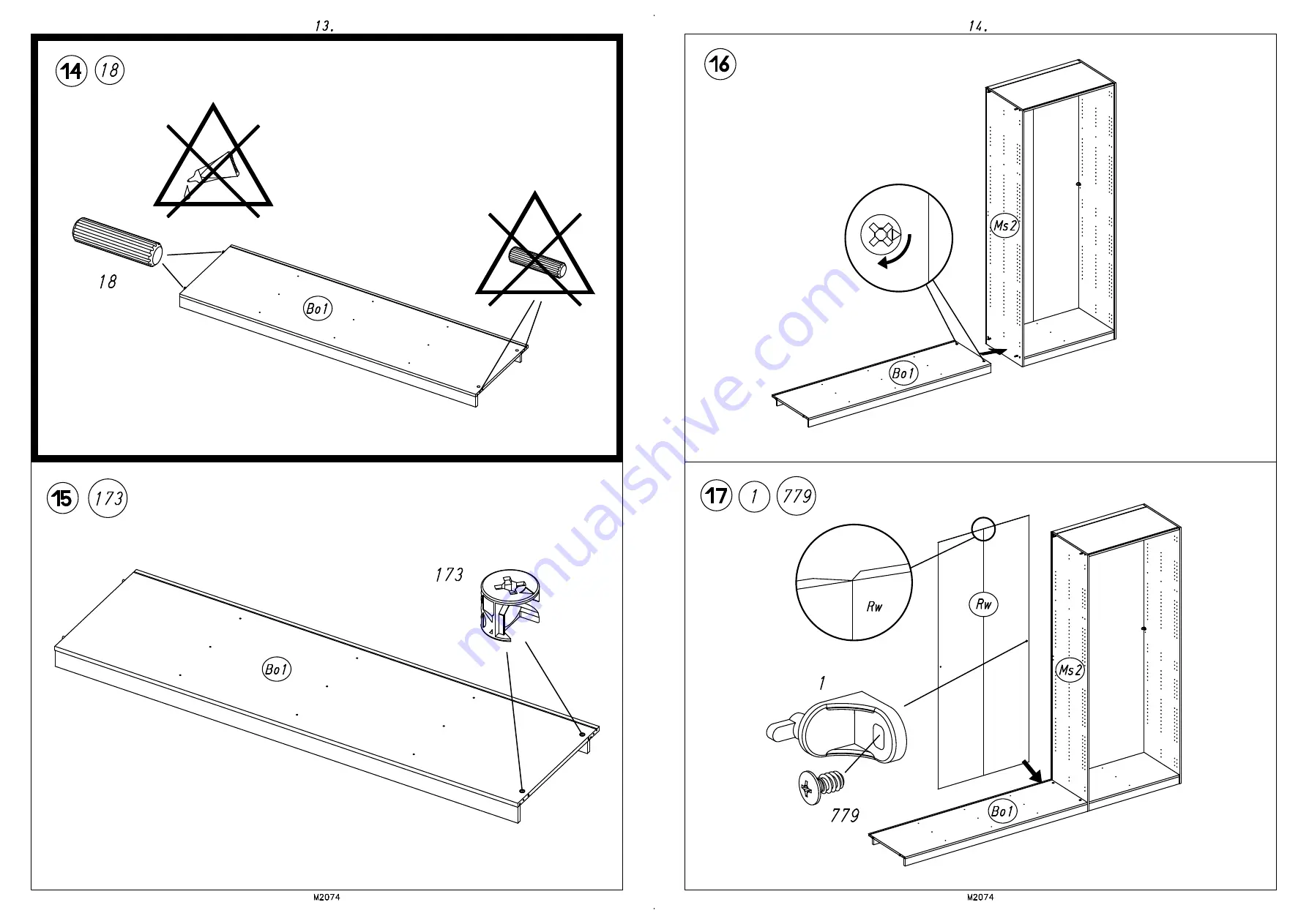 Rauch M2074 Assembly Instructions Manual Download Page 9