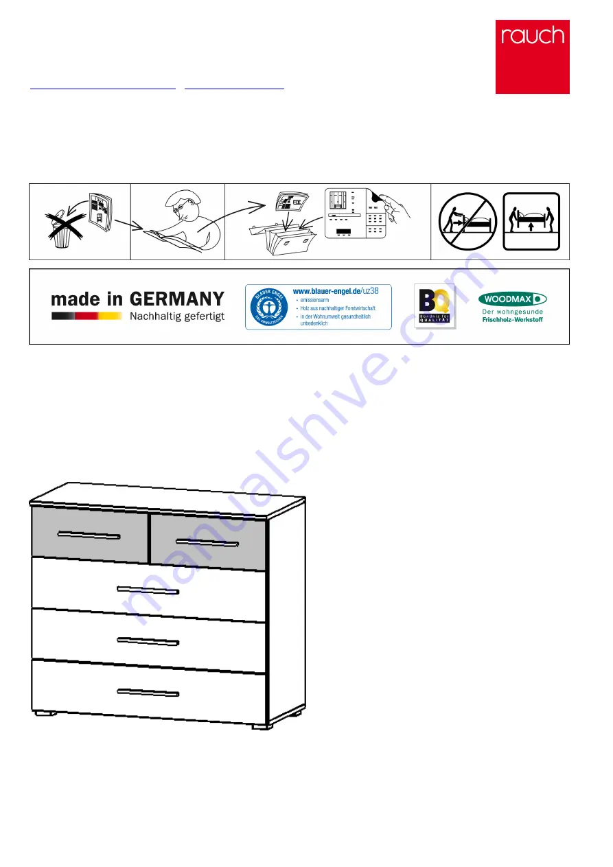 Rauch M2102 Assembly Instructions Manual Download Page 1