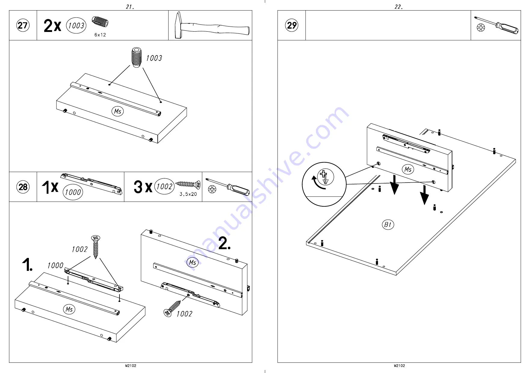 Rauch M2102 Assembly Instructions Manual Download Page 13