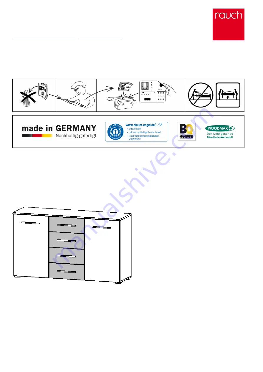 Rauch M2105 Assembly Instructions Manual Download Page 1