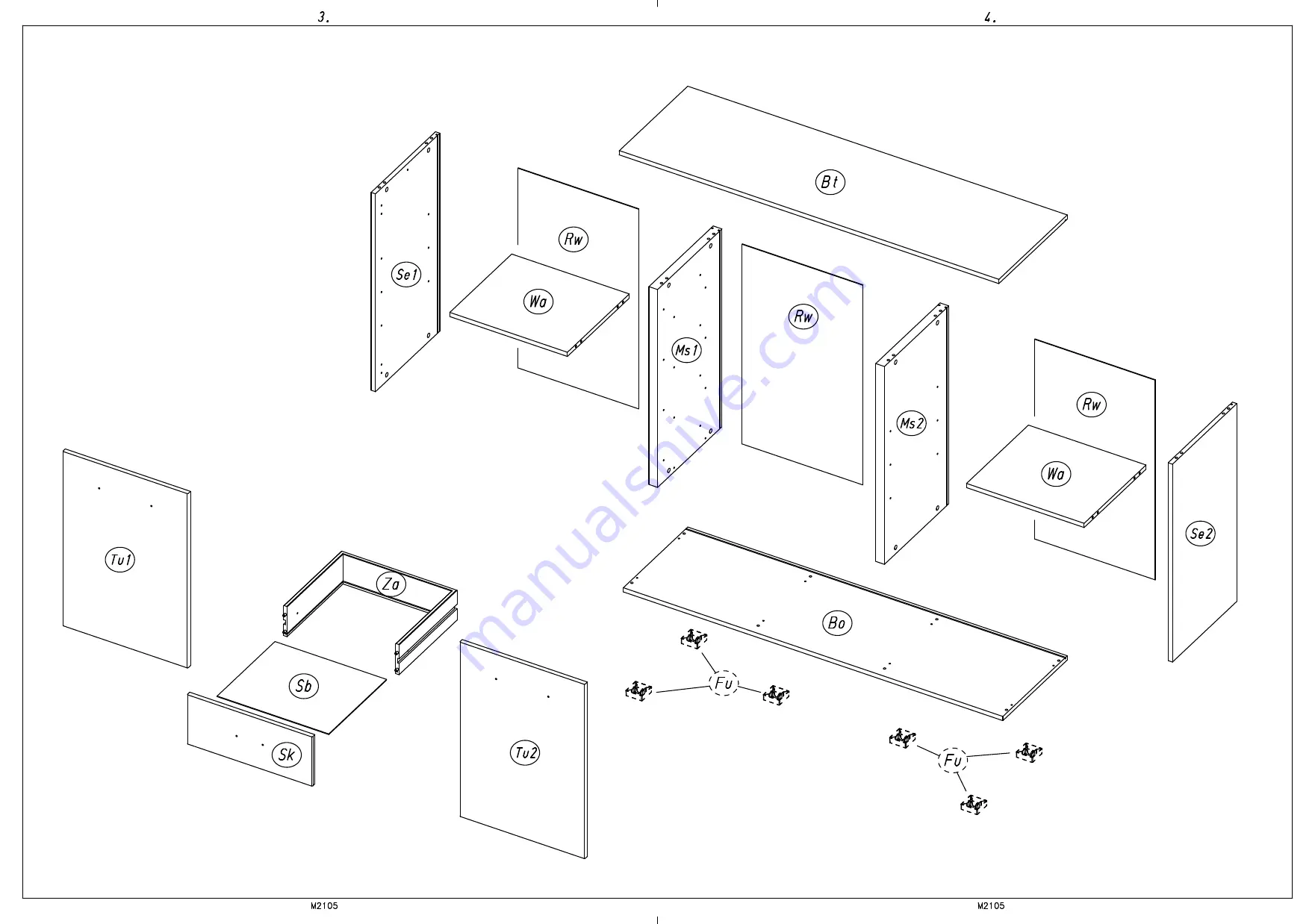 Rauch M2105 Assembly Instructions Manual Download Page 4