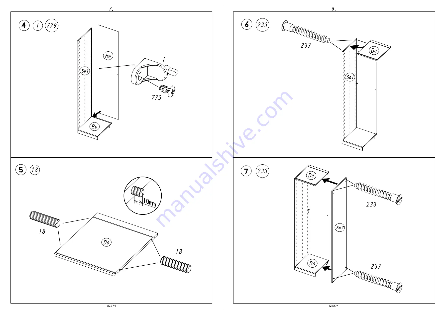 Rauch M2274 Assembly Instructions Manual Download Page 6