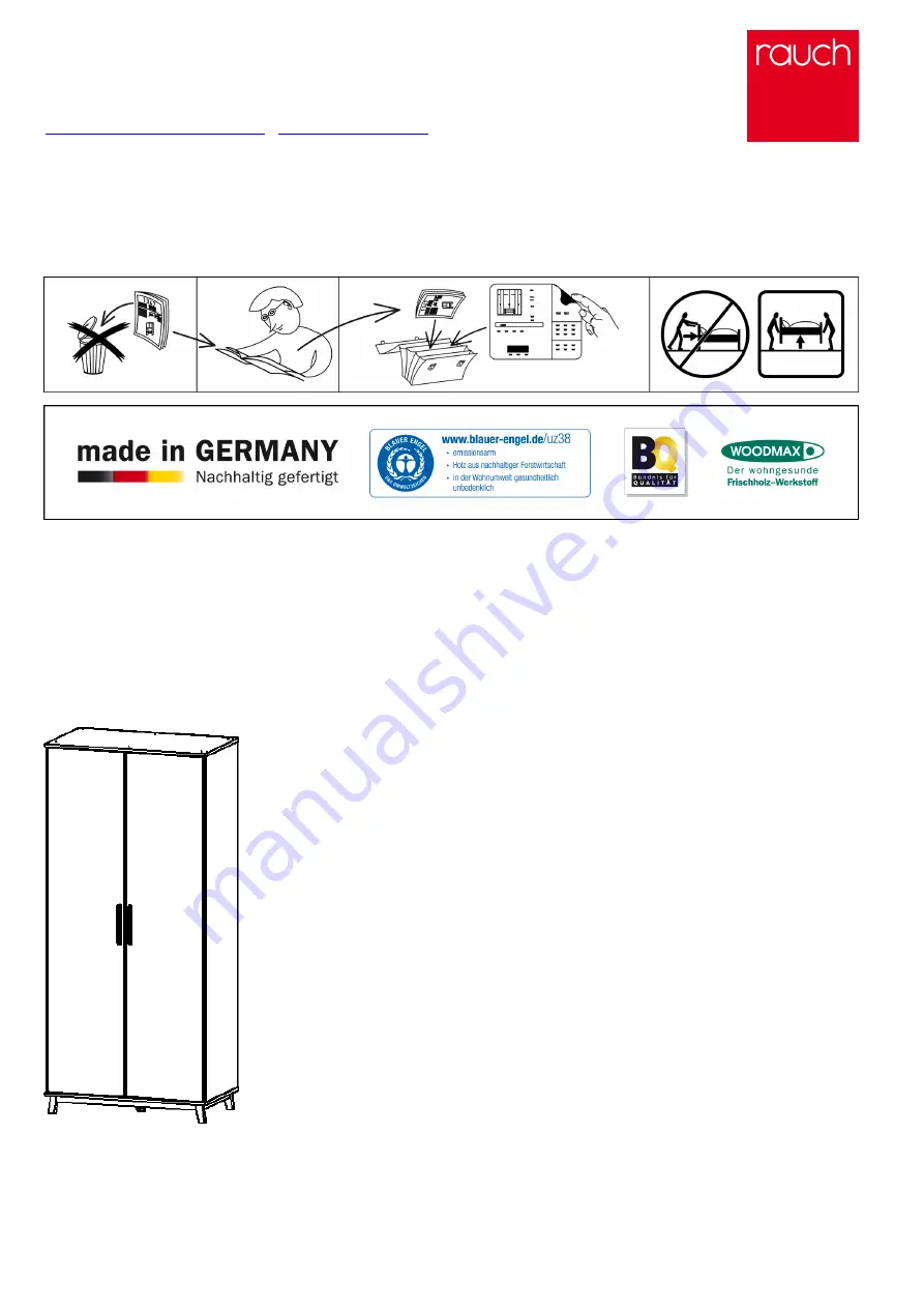 Rauch M2411 Assembly Instructions Manual Download Page 1