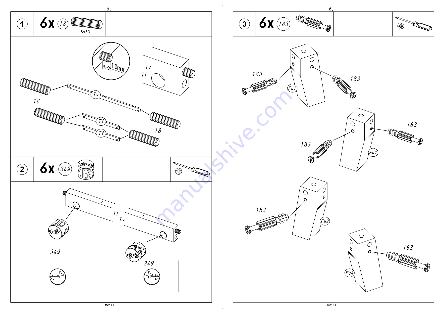 Rauch M2411 Assembly Instructions Manual Download Page 5