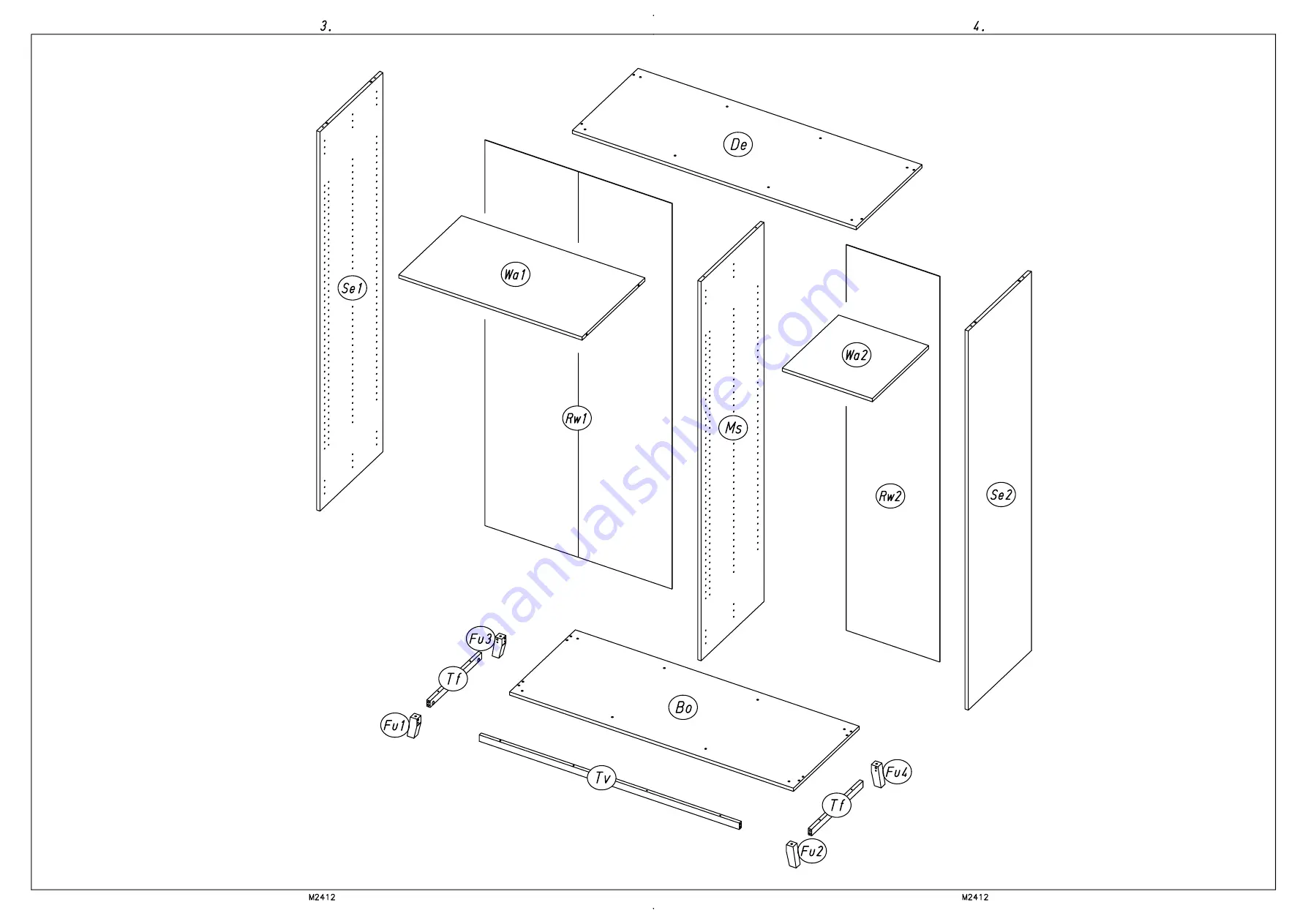 Rauch M2412 Assembly Instructions Manual Download Page 4