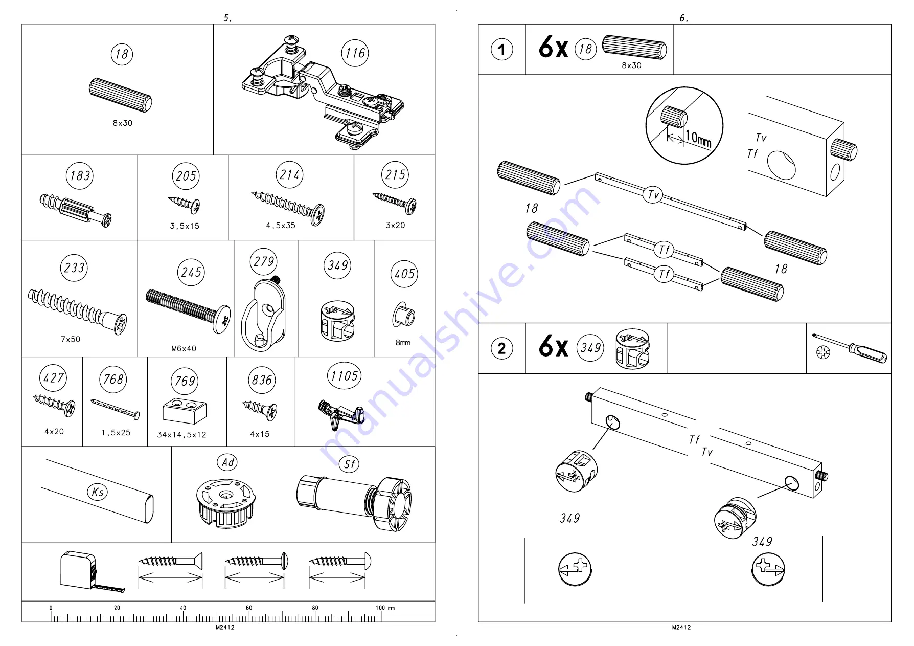 Rauch M2412 Assembly Instructions Manual Download Page 5