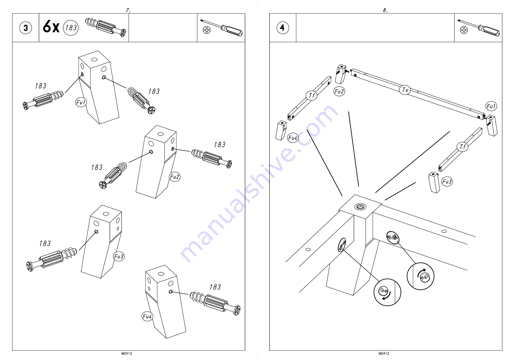 Rauch M2412 Assembly Instructions Manual Download Page 6