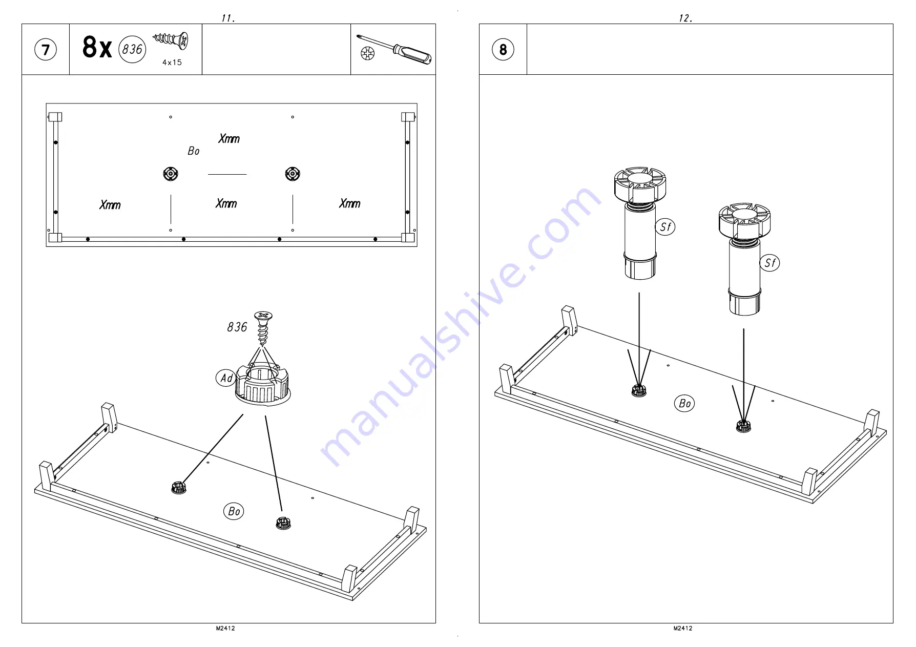 Rauch M2412 Assembly Instructions Manual Download Page 8