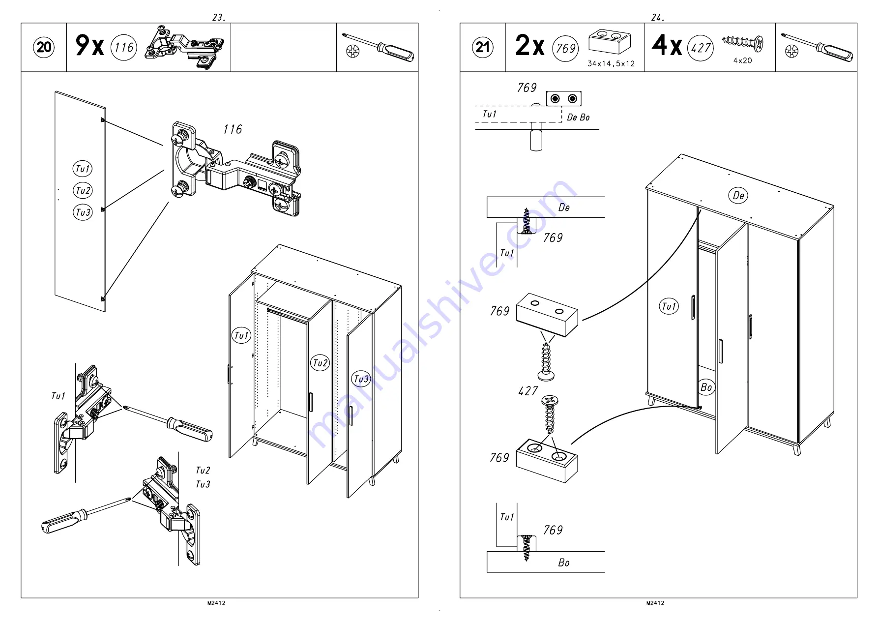 Rauch M2412 Assembly Instructions Manual Download Page 14