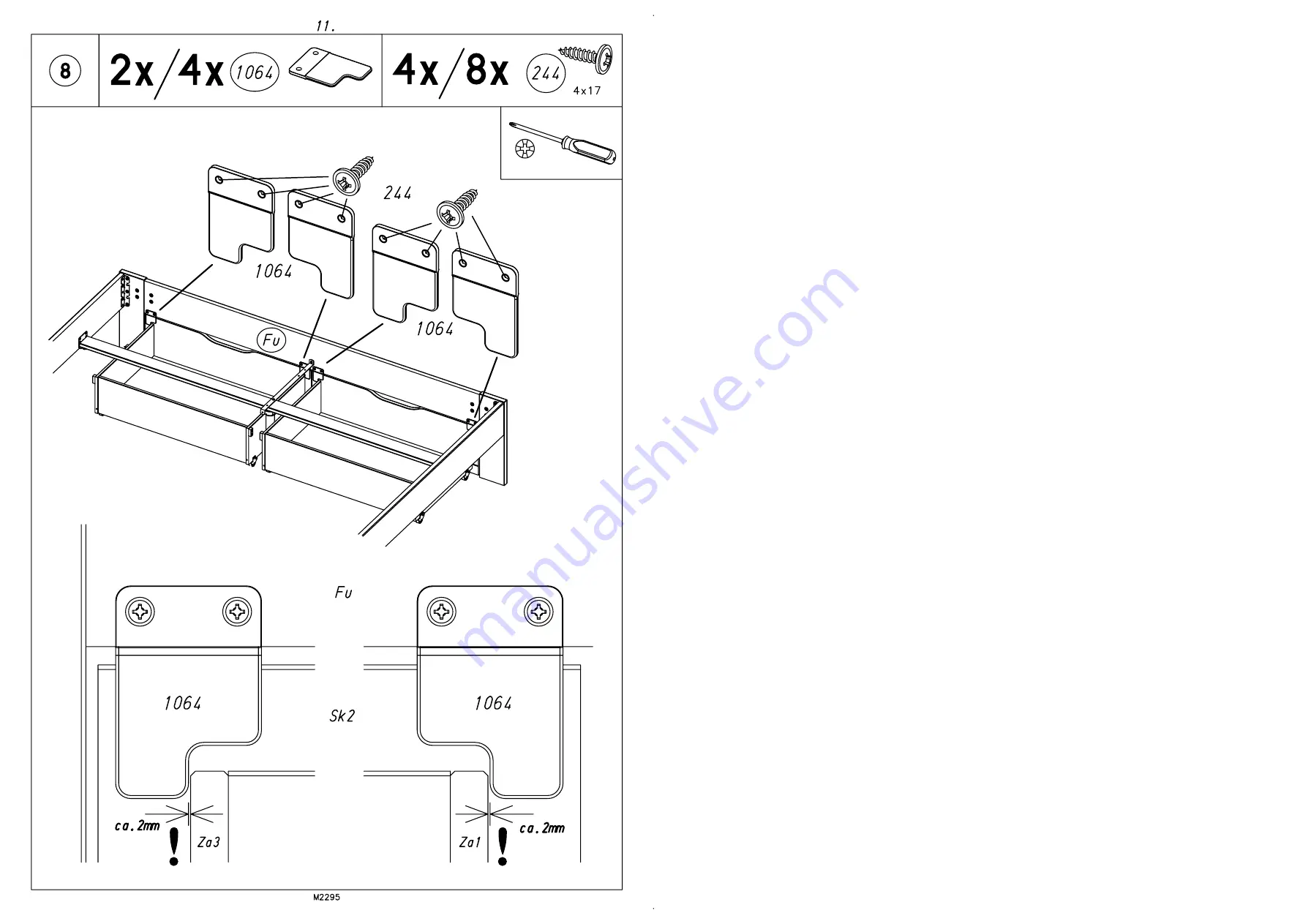 Rauch M2513 Assembly Instructions Manual Download Page 8