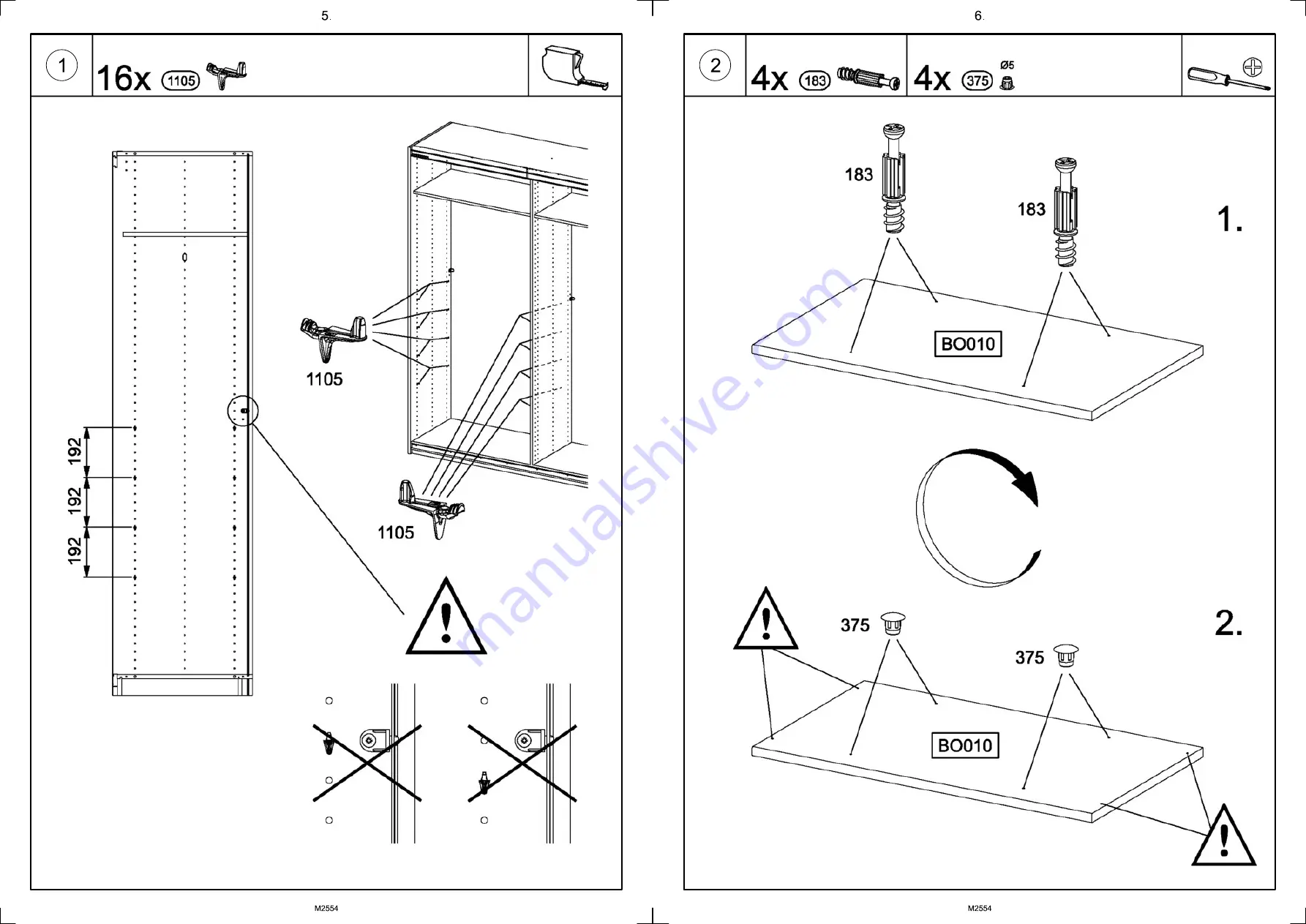 Rauch M2554 Assembly Instructions Manual Download Page 5