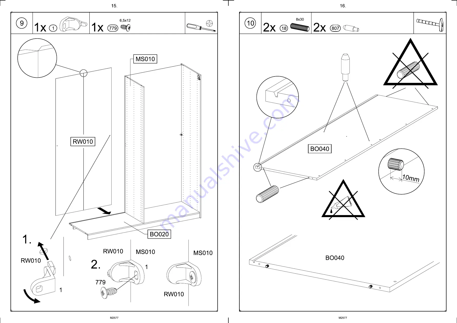 Rauch M2554 Assembly Instructions Manual Download Page 19