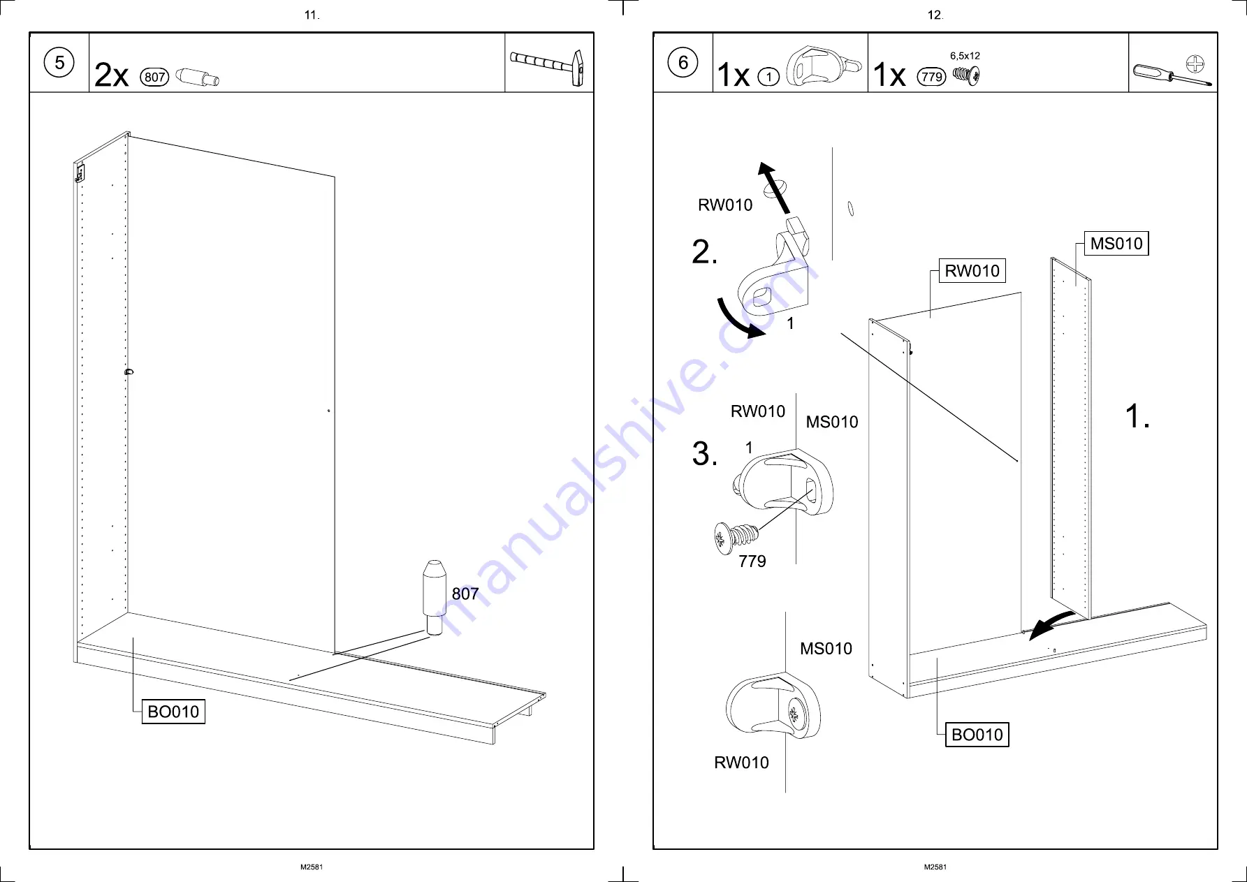 Rauch M2581 Assembly Instructions Manual Download Page 8