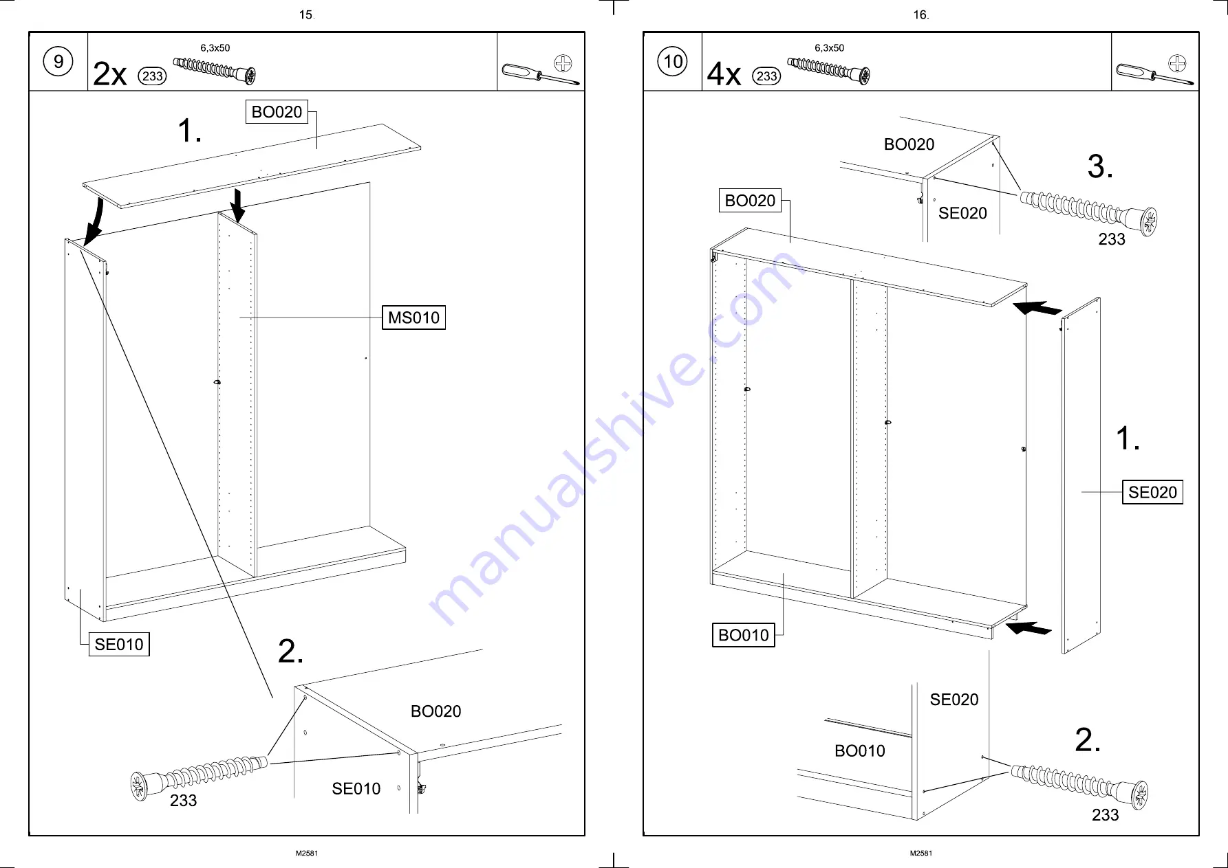 Rauch M2581 Assembly Instructions Manual Download Page 10