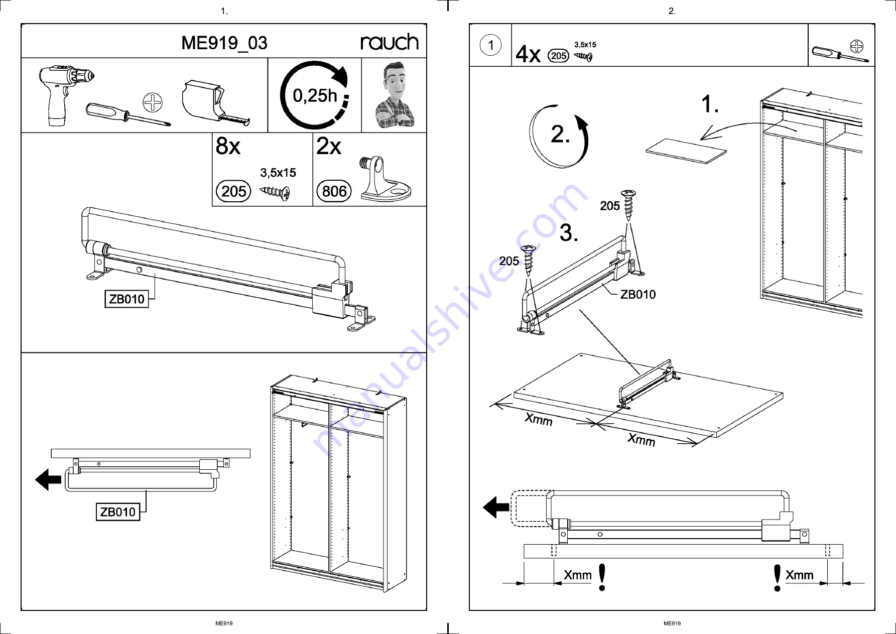 Rauch M2581 Assembly Instructions Manual Download Page 32