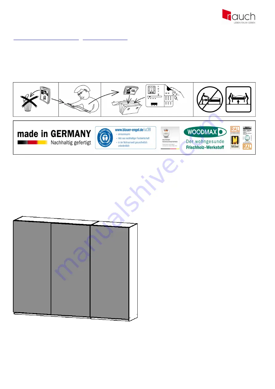 Rauch M2643 Assembly Instructions Manual Download Page 1