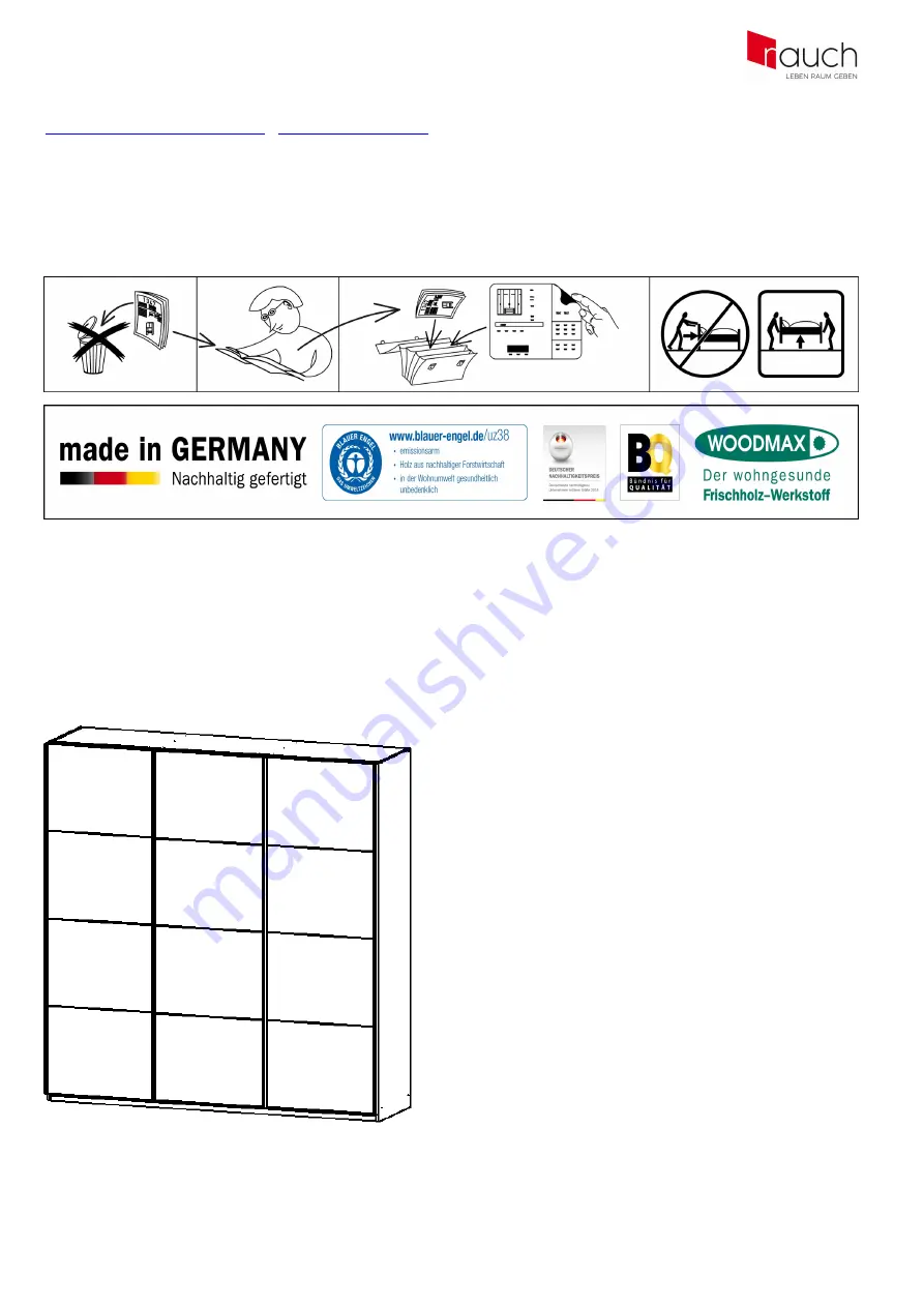 Rauch M2686 Assembly Instructions Manual Download Page 1