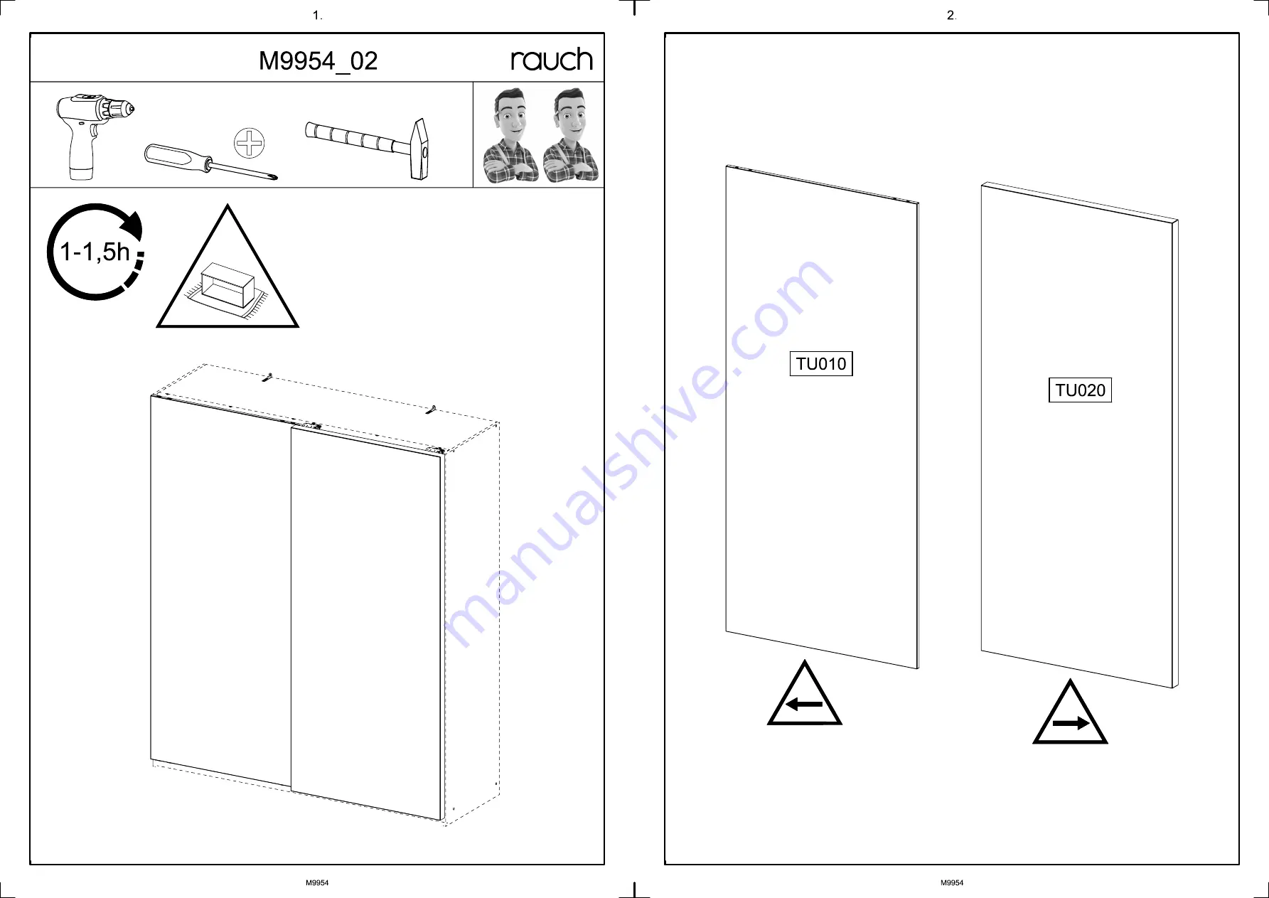 Rauch M9954 Assembly Instructions Manual Download Page 16