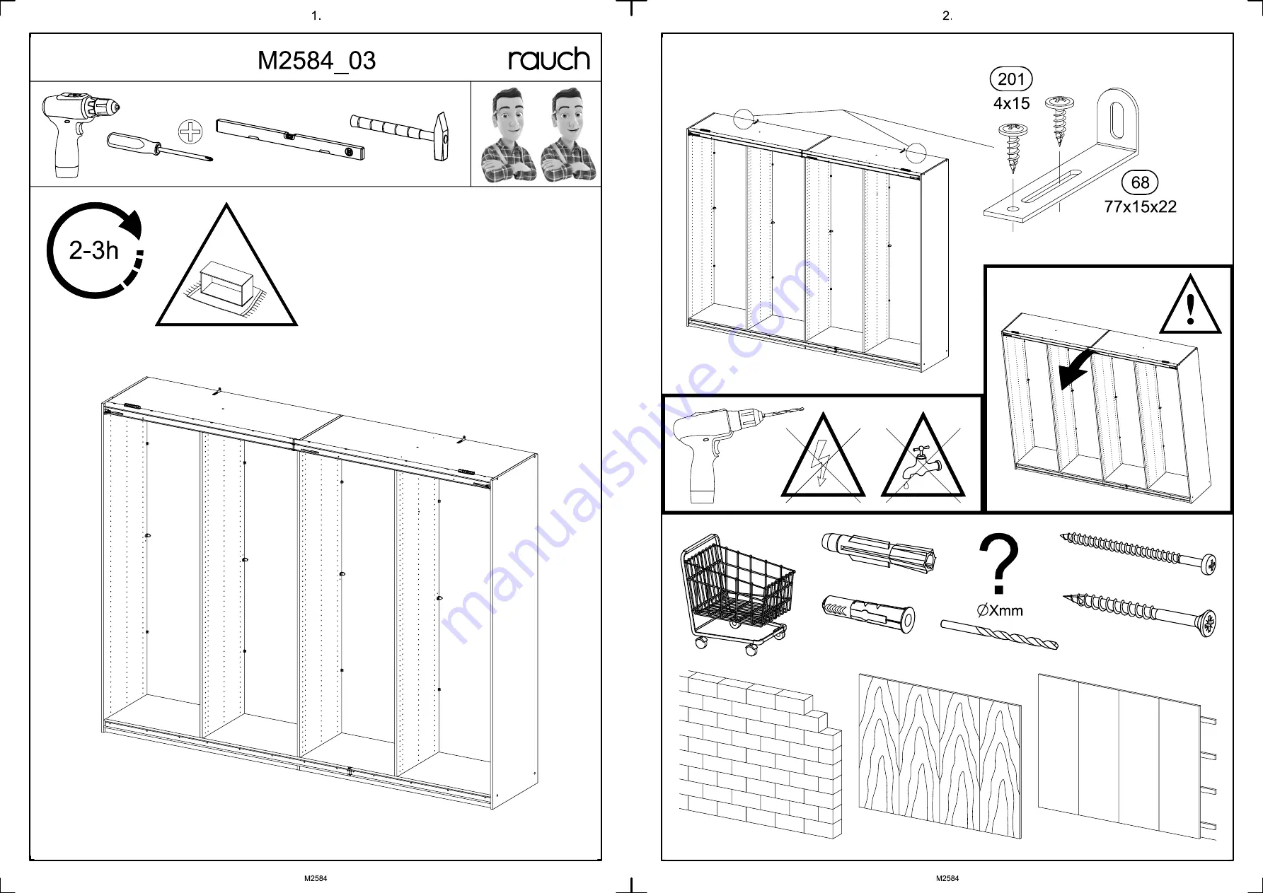 Rauch M9965 Assembly Instructions Manual Download Page 3