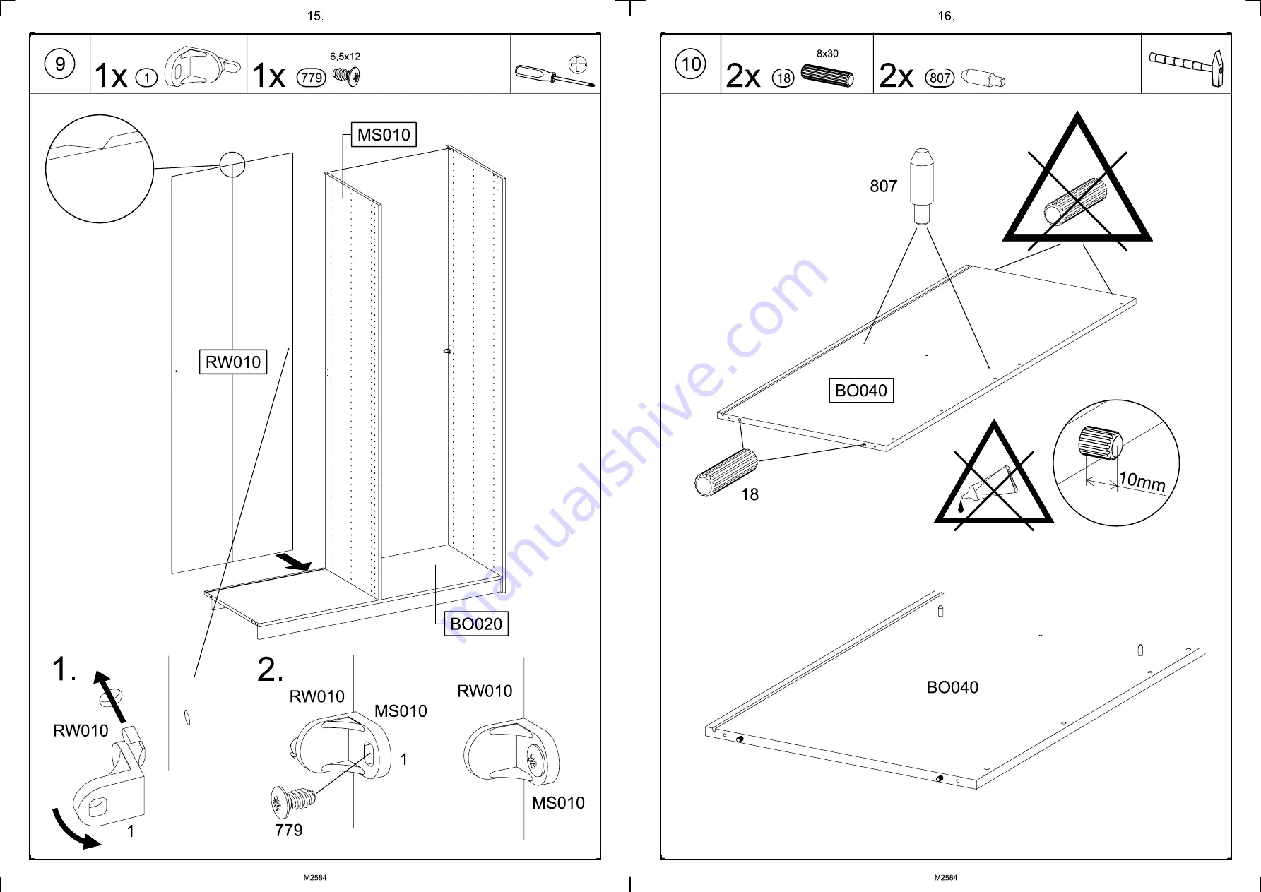 Rauch M9965 Assembly Instructions Manual Download Page 10