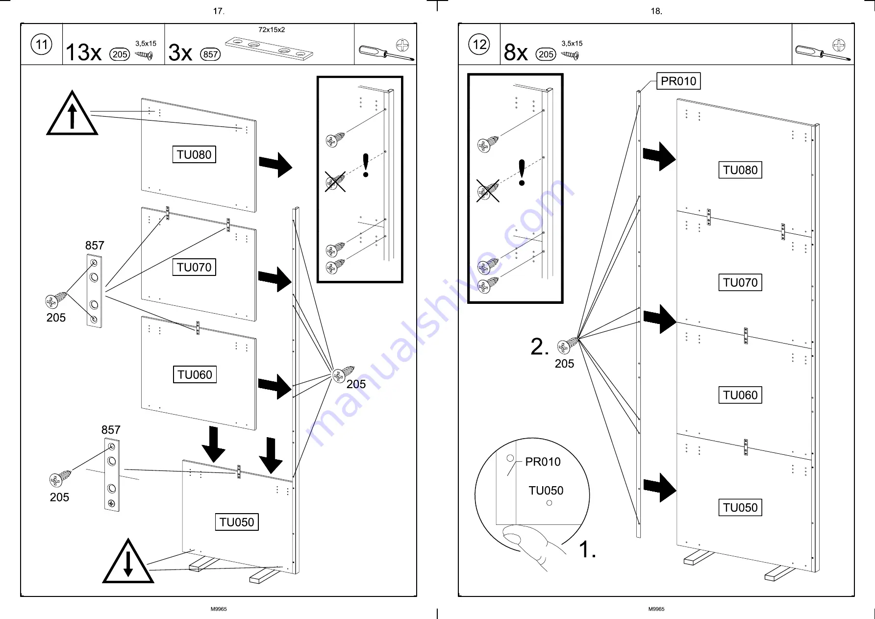 Rauch M9965 Assembly Instructions Manual Download Page 33