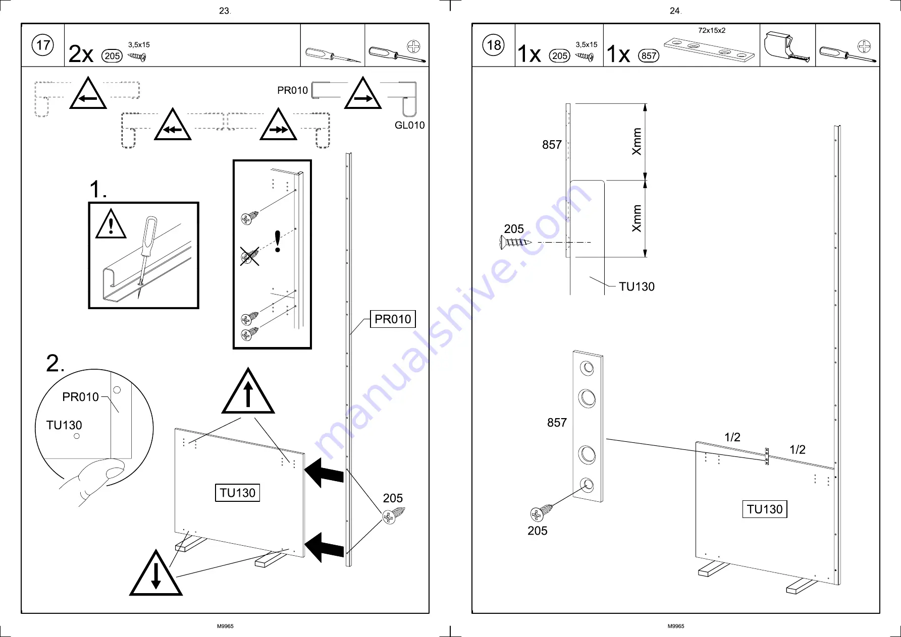 Rauch M9965 Assembly Instructions Manual Download Page 36