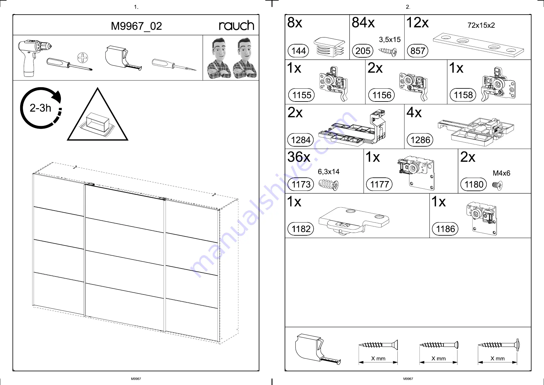 Rauch M9967 Assembly Instructions Manual Download Page 26