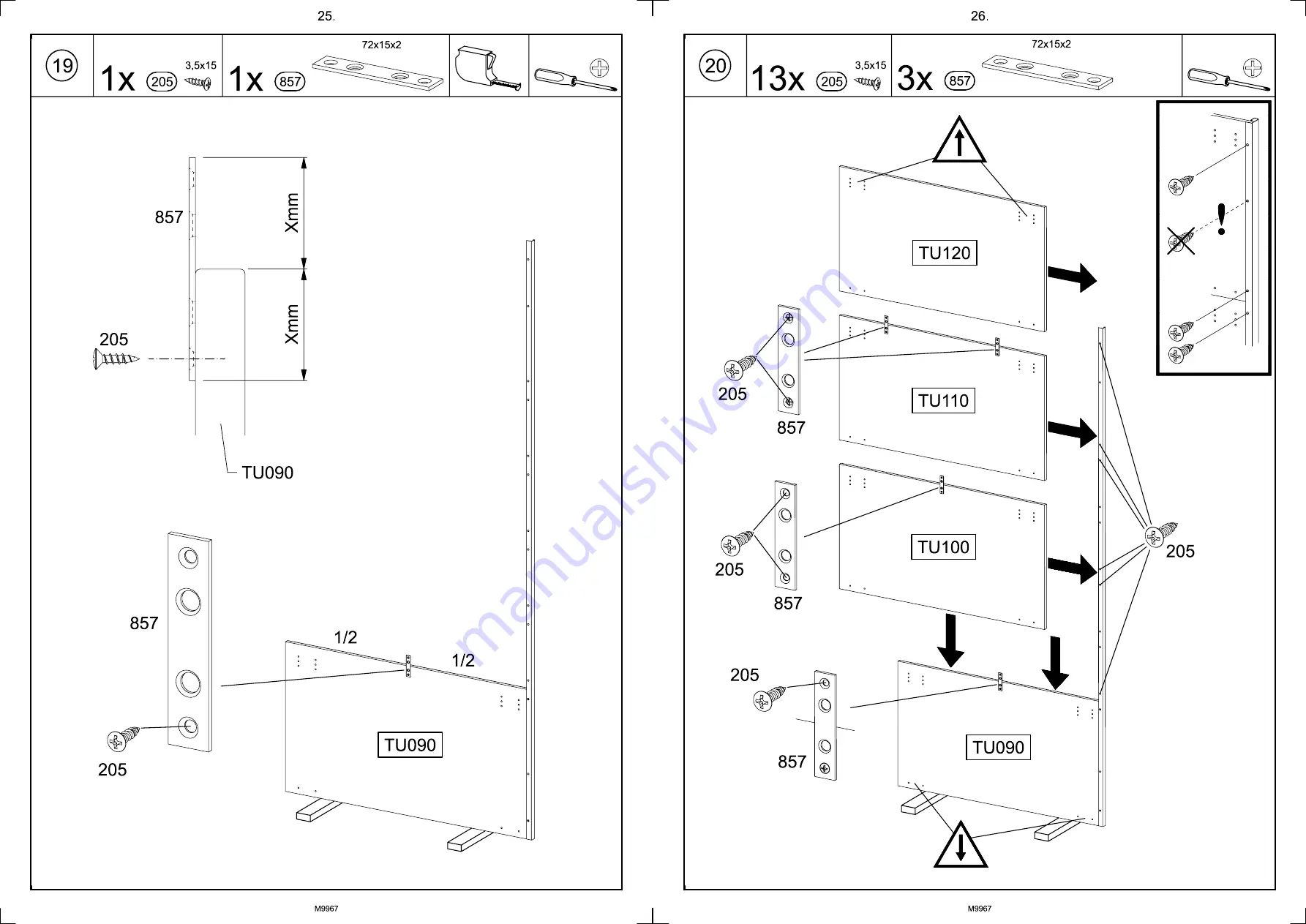 Rauch M9967 Assembly Instructions Manual Download Page 38