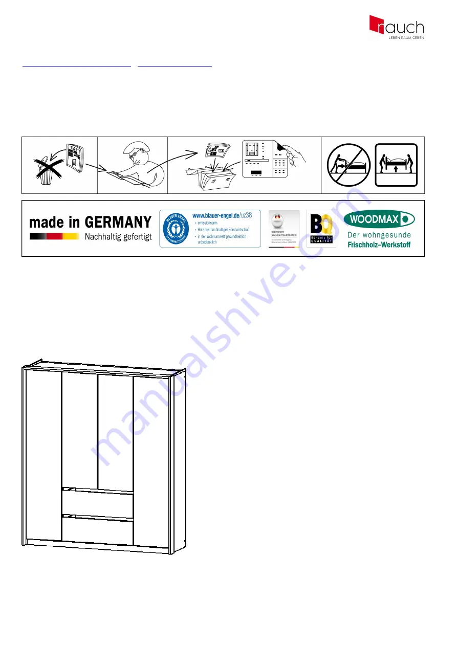 Rauch Mainz 50906.6520 Assembly Instructions Manual Download Page 1