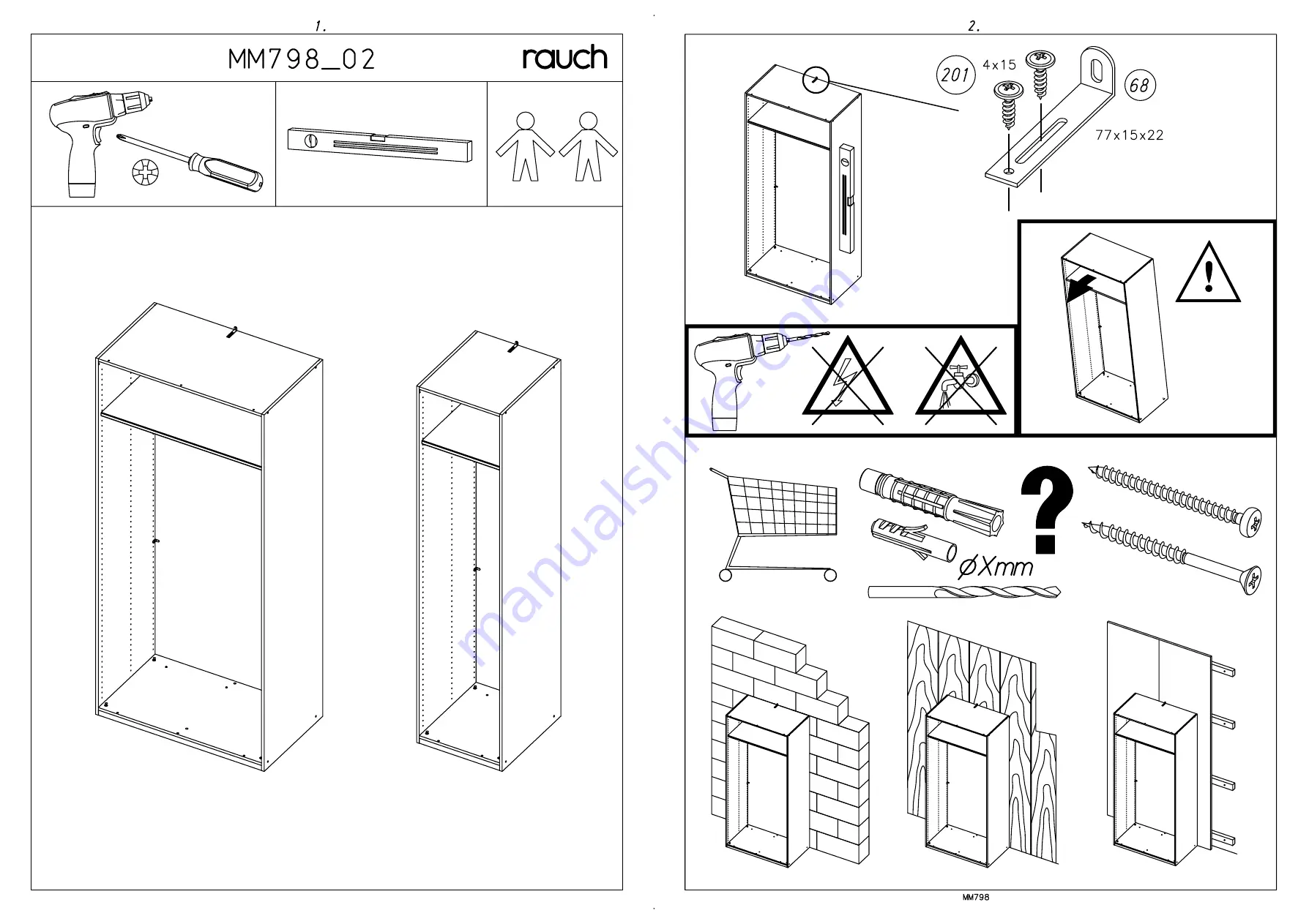 Rauch ME802 Assembly Instructions Manual Download Page 6