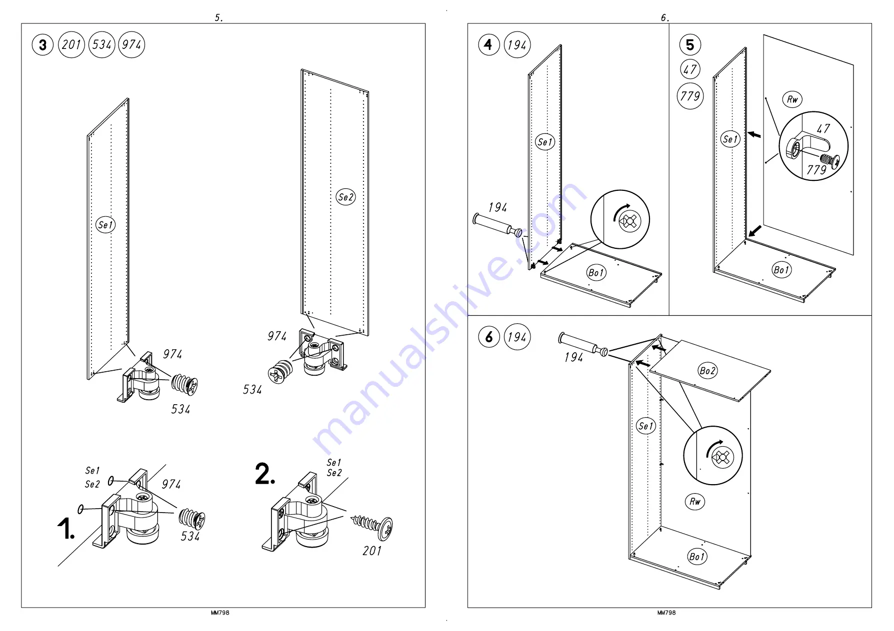 Rauch ME802 Assembly Instructions Manual Download Page 8