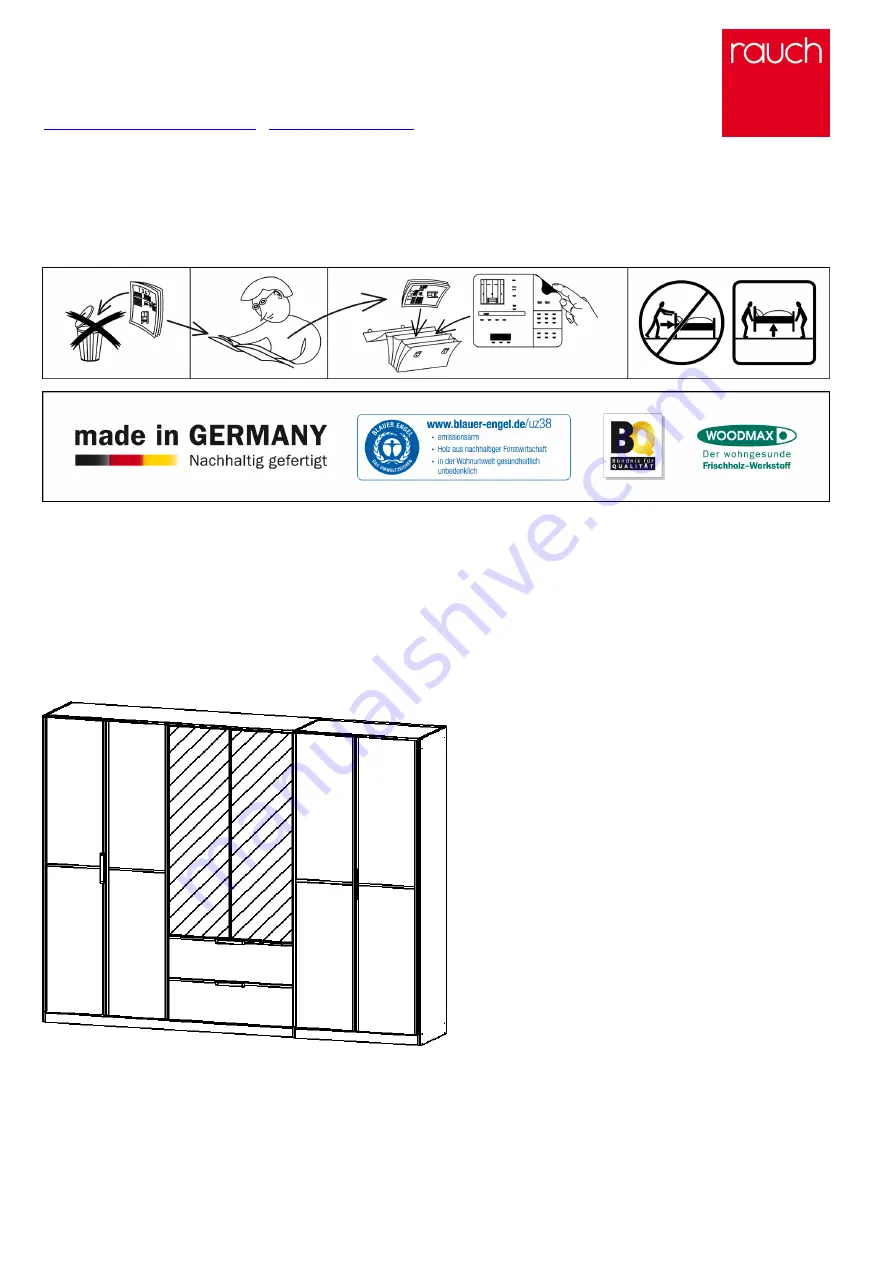 Rauch ME882 Assembly Instructions Manual Download Page 1