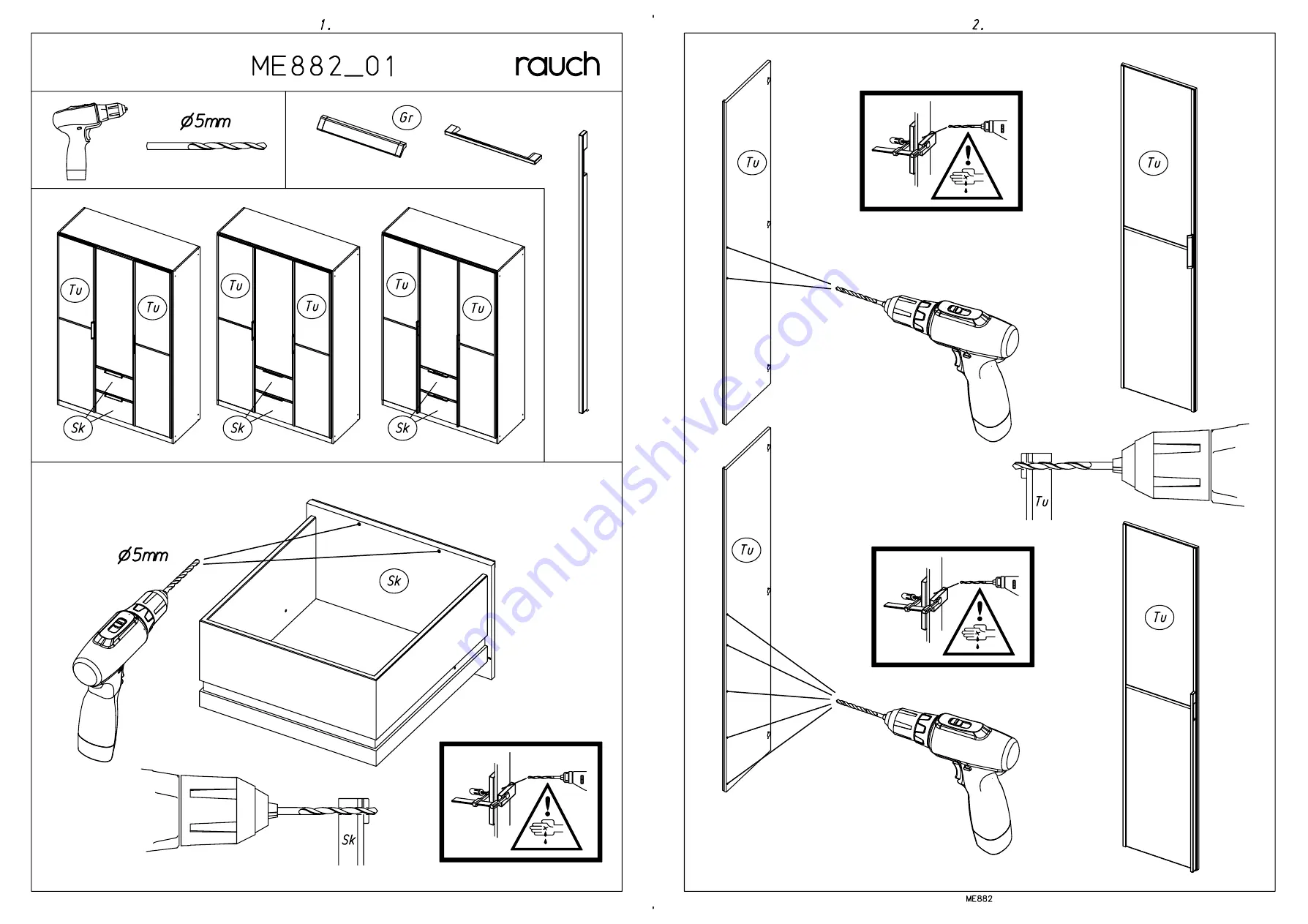 Rauch ME882 Assembly Instructions Manual Download Page 17