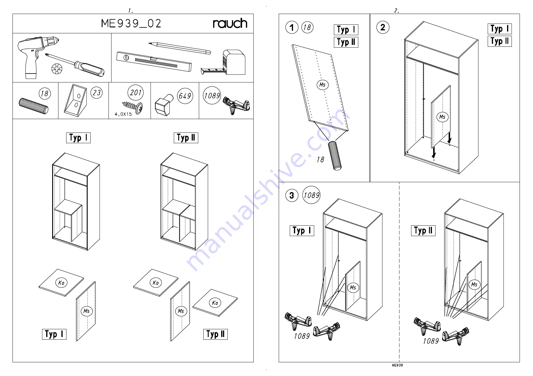 Rauch ME904 Assembly Instructions Manual Download Page 41