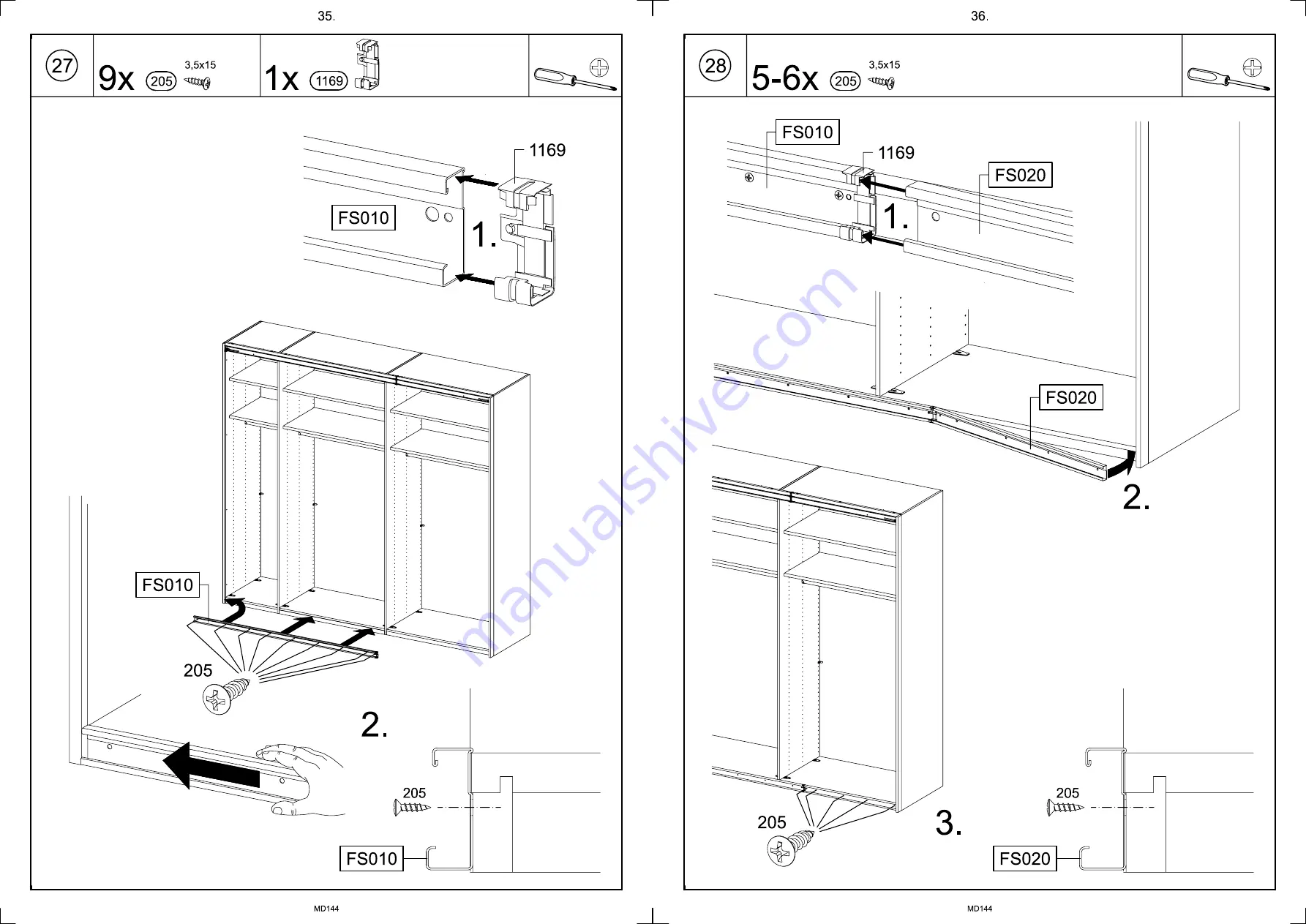 Rauch ME939 Assembly Instructions Manual Download Page 20