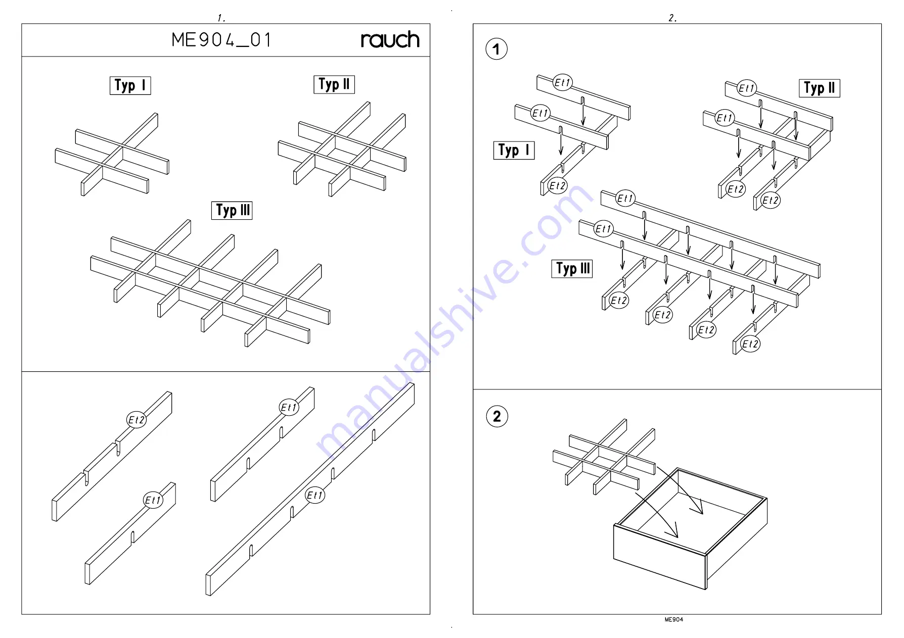 Rauch ME939 Assembly Instructions Manual Download Page 40