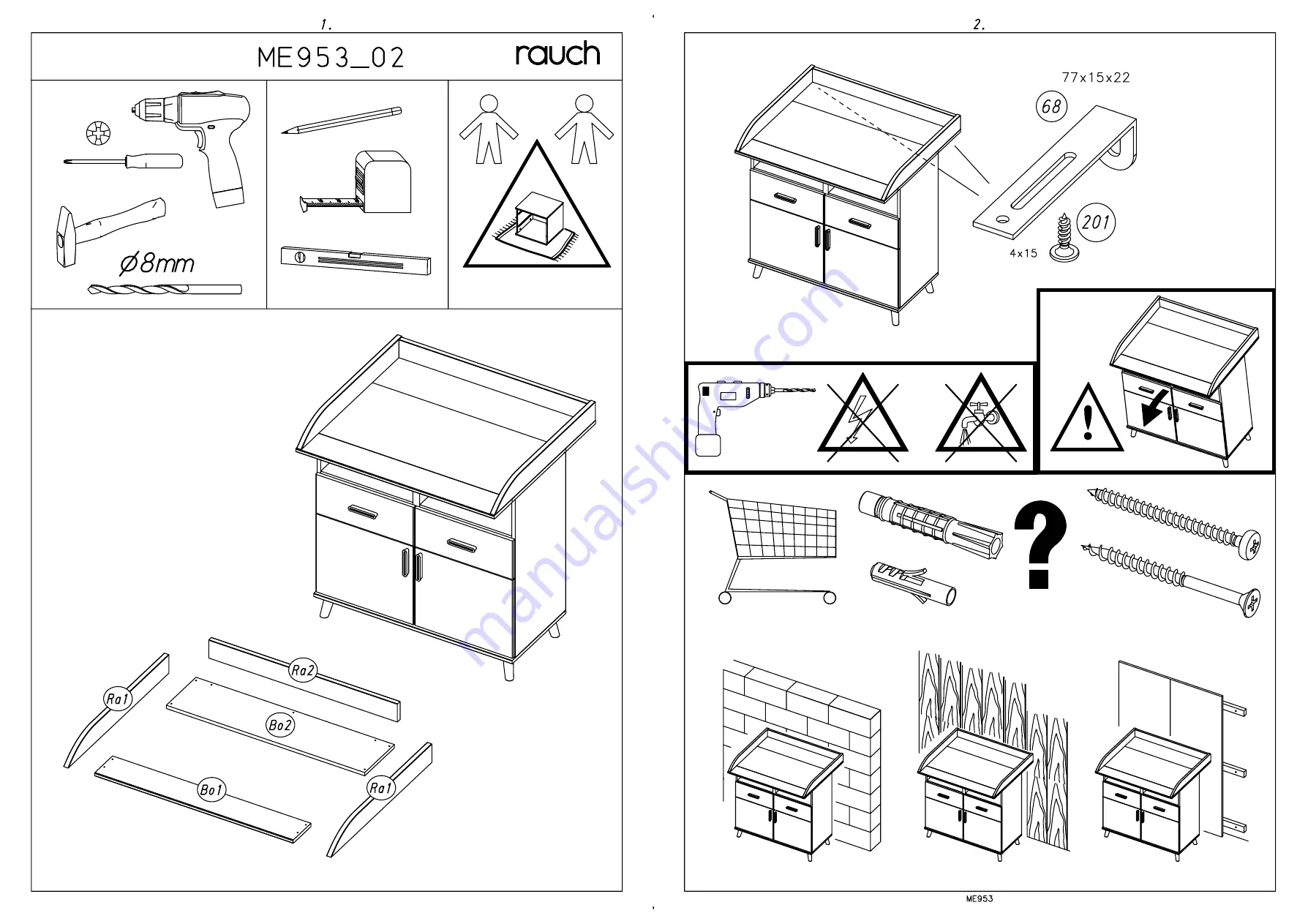 Rauch ORANGE Potsdam Assembly Instructions Manual Download Page 68