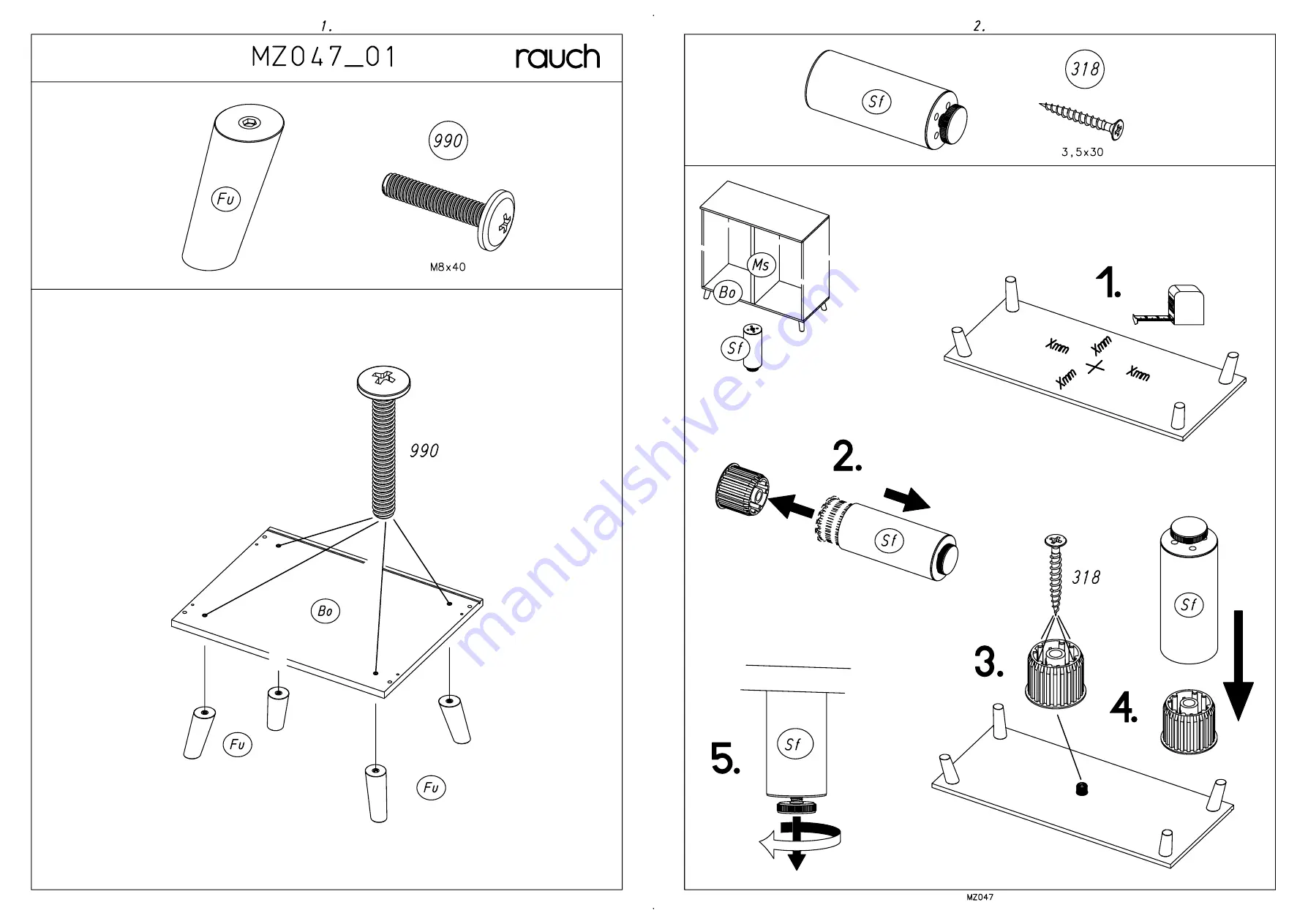 Rauch ORANGE Potsdam Assembly Instructions Manual Download Page 75