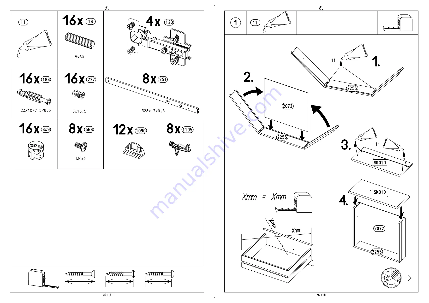 Rauch Tarragona M2115 Assembly Instructions Manual Download Page 5