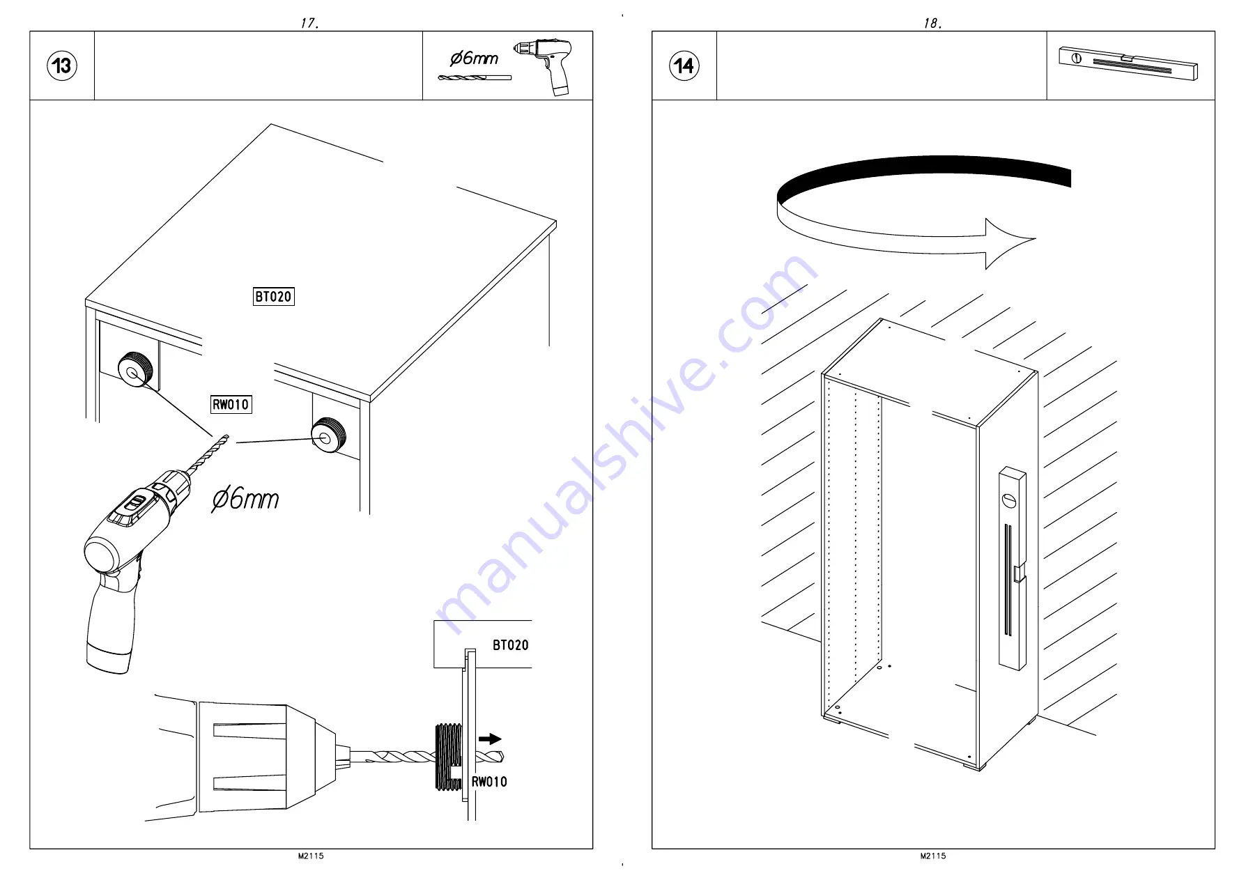 Rauch Tarragona M2115 Assembly Instructions Manual Download Page 11