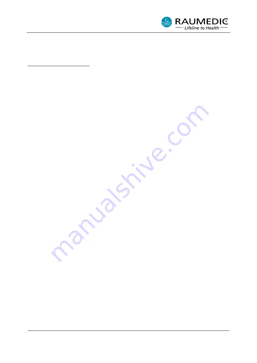 RAUMEDIC MPR2 logO Instructions For Use Manual Download Page 9