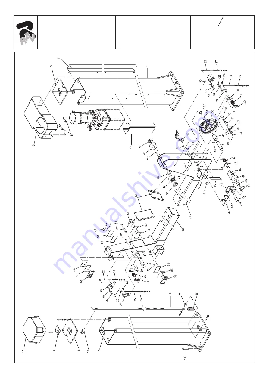 Ravaglioli 0750-M001-0 Translation Of The Original Instructions Download Page 82