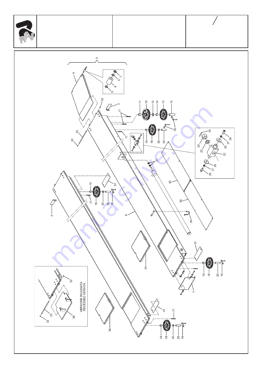 Ravaglioli 0750-M001-0 Translation Of The Original Instructions Download Page 86