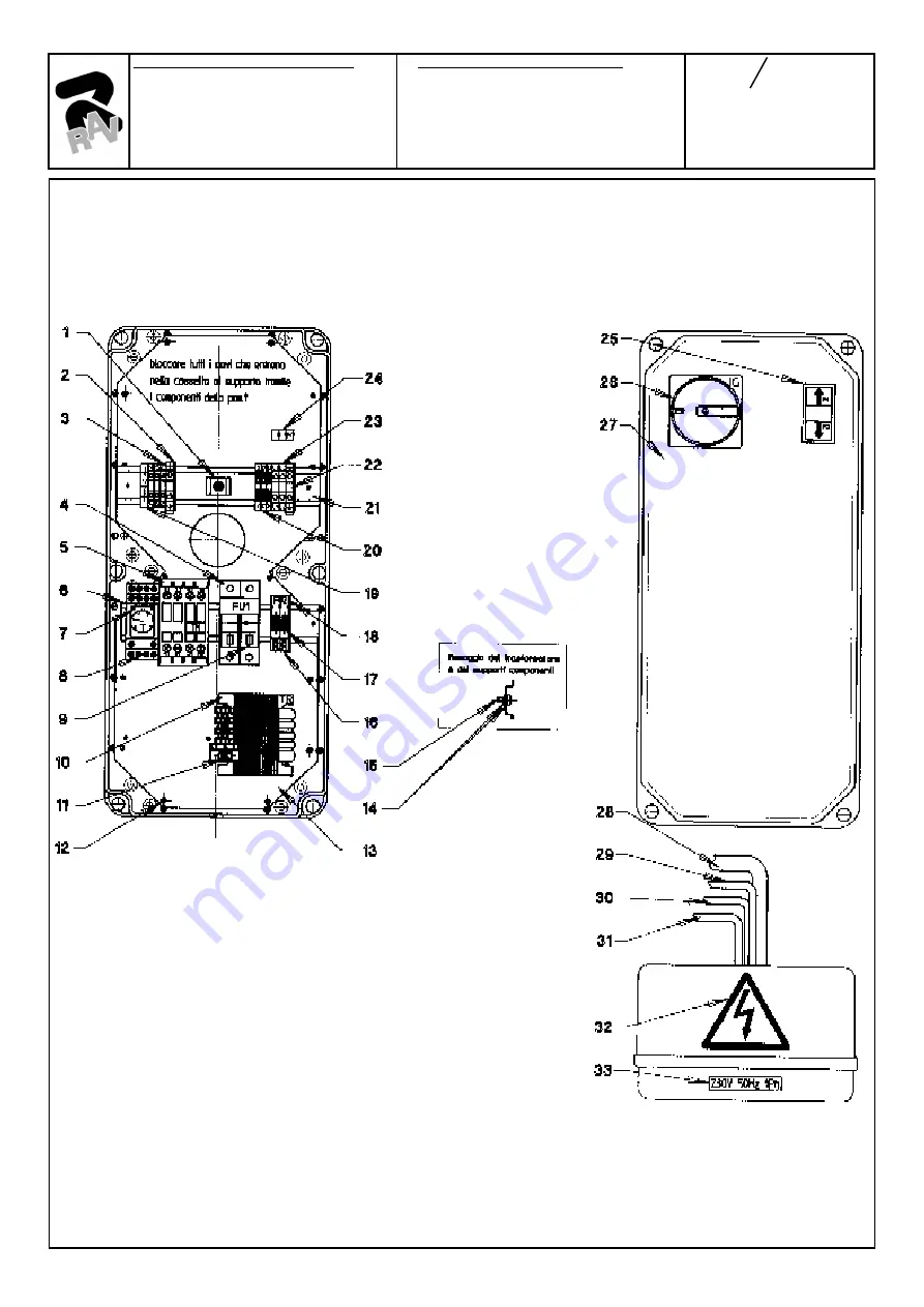 Ravaglioli RAV505 IF Manual Download Page 85