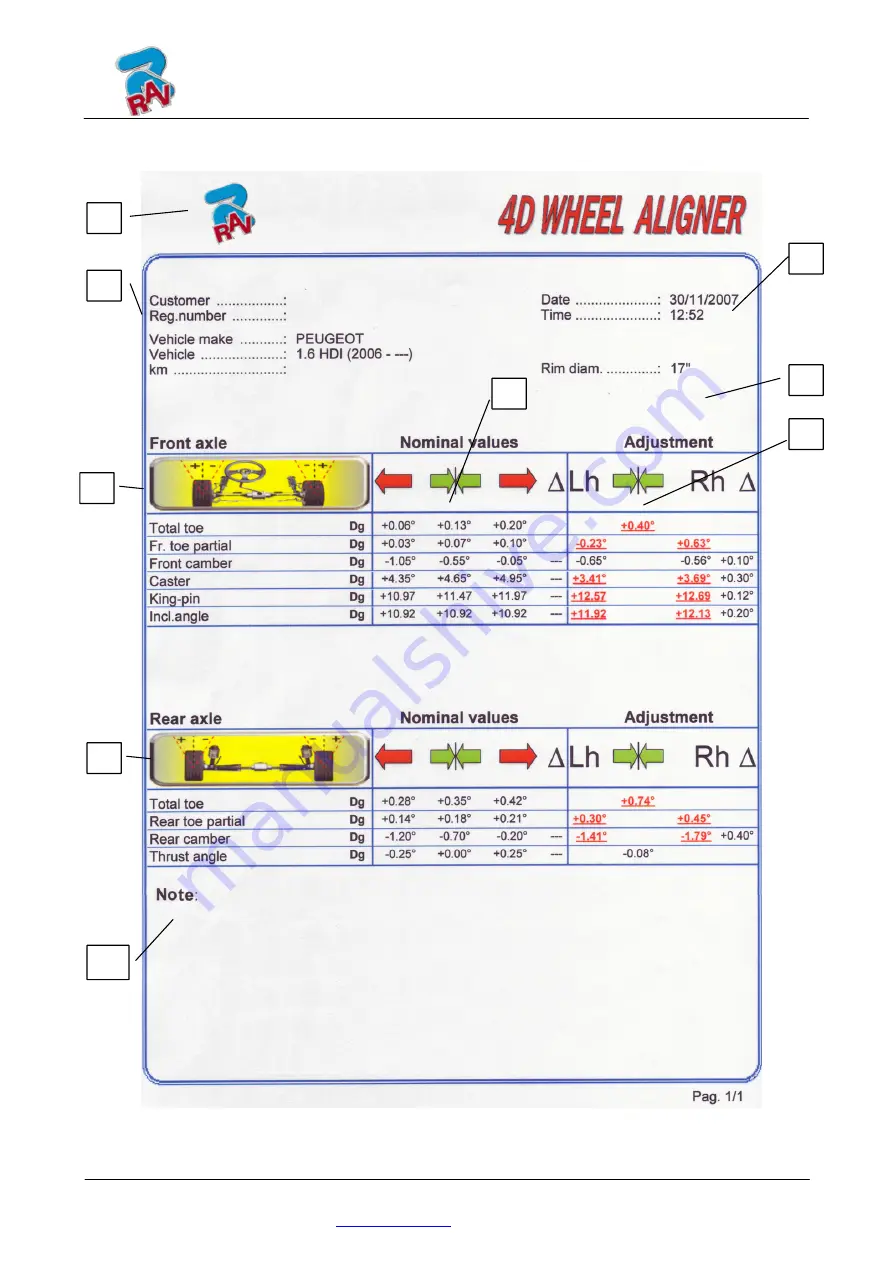 Ravaglioli RAVTD4400 Manual Download Page 33