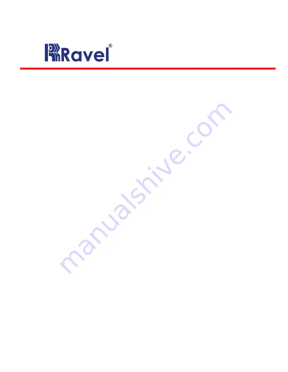 Ravel REVAC Installation And Operation Manual Download Page 1