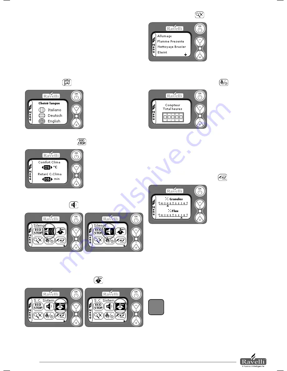 Ravelli AURORA CANALIZZATA User And Maintenance Manual Download Page 21