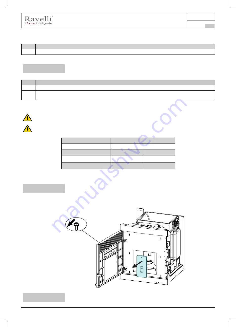 Ravelli HRB 150 Use And Maintenance Manual Download Page 59